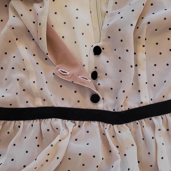 ✨NWT✨ For Love and Lemons Polka Dot Maxi Dress - Picture 10 of 11